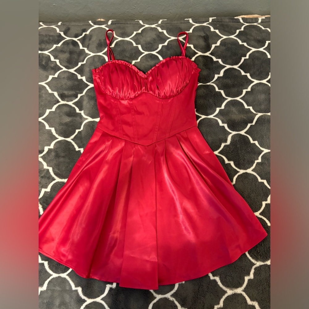 hot pink windsor dress